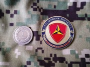 Challenge coin 3 Dywizja Piechoty Morskiej USMC