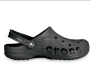 Czarne klapki Crocs C 10 11 wkładka 17 cm Baya 26