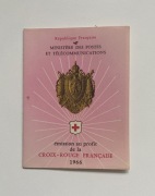 FDC Francja Czerwony Krzyż Czwórki  1966 r.