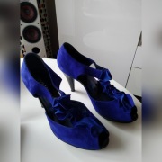 Sandały Ryłko 38 chabrowe, niebieskie