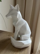 Trójwymiarowa figurka lisa.