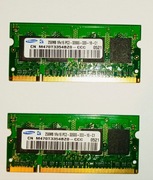 Zestaw DDR2 2x256mb duall 