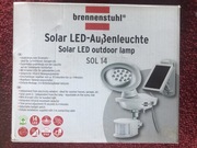 Solarna lampa zewnętrzna LED Brennenstuhl SOL 14 z czyjnikiem ruchu