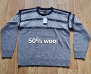 Sweter wełniany Vikafjell r XL