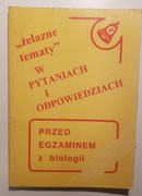 Biologia żelazne tematy egzamin matura liceum