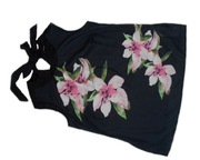 ORSAY Bluzka damska żorżeta kwiaty  40 L Nowa #5