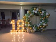 Koło stelaż ścianka na balony i ozdoby