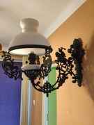 Stary zabytkowy kinkiet lampa  