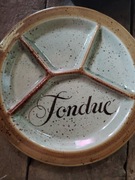 Talerz z przegródkami. 