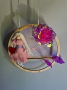 Ozdobna zawieszka na ścianę handmade, prezent