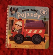 Książeczka sensoryczna Pojazdy 