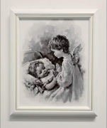 Obraz religijny - Anioł Stróż 25 cm/30 cm