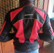 Kurtka motocyklowa SPIDI rozmiar M, L według metki. Ochraniacze Bielsko
