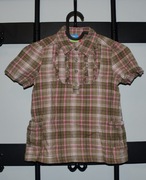 Dziewczęca sukieneczka w kratkę rozmiar 110 cm