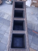 Vidaxl donica rattanowa 