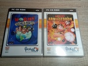 Worms: World Party + Worms: Armageddon. Zestaw. PC ANG 6/6 bez rys płyta!