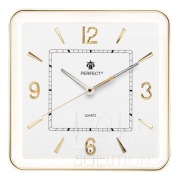 Zegar ścienny Perfect świecący w ciemności ze "złotem"