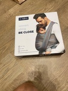 Chusta tkana Zaffiro Be Close – Wzór w liście, 100% Bawełna, 0-24m