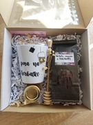 MINI BOX zestaw prezentowy K&H dla Niej Kubek grawer Pora na herbatkę