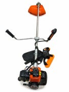 Kosa spalinowa Demon RQ580 52cc stan bardzo dobry zestaw czesci