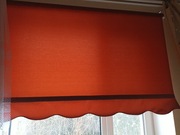 Roleta bordowa 160 cm mocowana do ściany