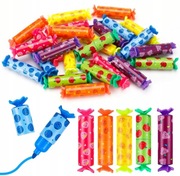 Mini zakreślacze w kształcie cukierków