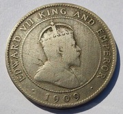 JAMAJKA Edward VII 1 Penny 1909