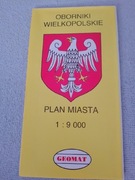 Oborniki Wielkopolskie plan miasta 