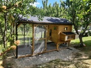 Kurnik dla kur  z wolierą 