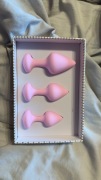 Zestaw 3 korków analnych - FeelzToys Bibi Butt Plug Set 3 szt
