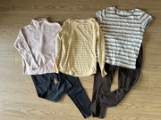 MEGA PAKA zestaw ubrań damskich L 24 szt koszule bluzki spodnie