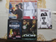 James Bond, Rambo, Don, John Lennon- filmy na DVD-zestaw 5 płyt