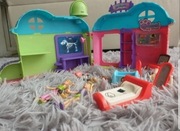 Rewelacyjny domek dla lalek z lalkami,akcesoriami