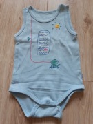 Bawełniane body chłopiec dziewczynka 74