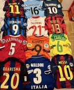 PIŁKA NOŻNA LEGENDY FUTBOLU KOSZULKI PIŁKARSKIE RETRO VINTAGE S M L XL