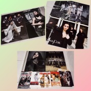 Lacuna Coil Cristina Scabbia plakaty psychiatryk kaftan bezpieczeństwa