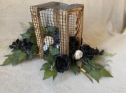 Kompozycja, stroik, wiązanka na cmentarz, grób