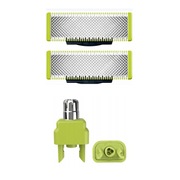 2 x ostrze do brody 1x ostrze do nosa do Philips one blade