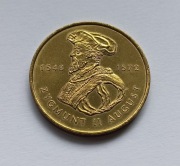 moneta 2 zł, Zygmunt II August, 1996 rok, rzadka