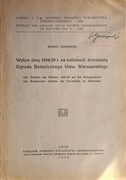 WPŁYW ZIMY 1928/29 NA ROŚLINNOŚĆ OGRODU BOTANICZNEGO W UNIW. WARSZAWA 1933
