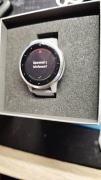 Garmin Vivoactive 4S – srebrny| Kompletny Zestaw + Dodatki| 