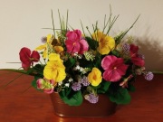 wiosenna kompozycja kwiatów 