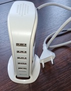 Ładowarka/hub x5, sieciowe wraz z kablem.