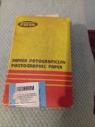 Papier Fotograficzny FOTON FB Fotobrom 9x14 – PEŁNE 100 szt. (PRL)