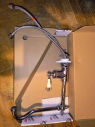 Bateria kuchenna IKEA GLITTRAN (wersja srebrna/chromowana)