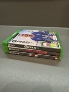 Zestaw gier XBOX Fifa 22, WWE 2k19, Need for Speed Payback