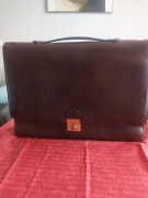 Elegancka skórzana teczka