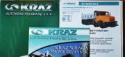 PROSPEKT REKLAMOWY SAMOCHODÓW KRAZ 25 sztuk w zestawie