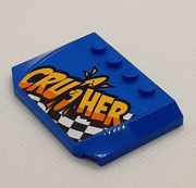 Lego 52031 Niebieski Element Z Naklejką Crusher