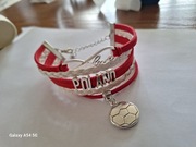 Brazoletka skórzana Polska.